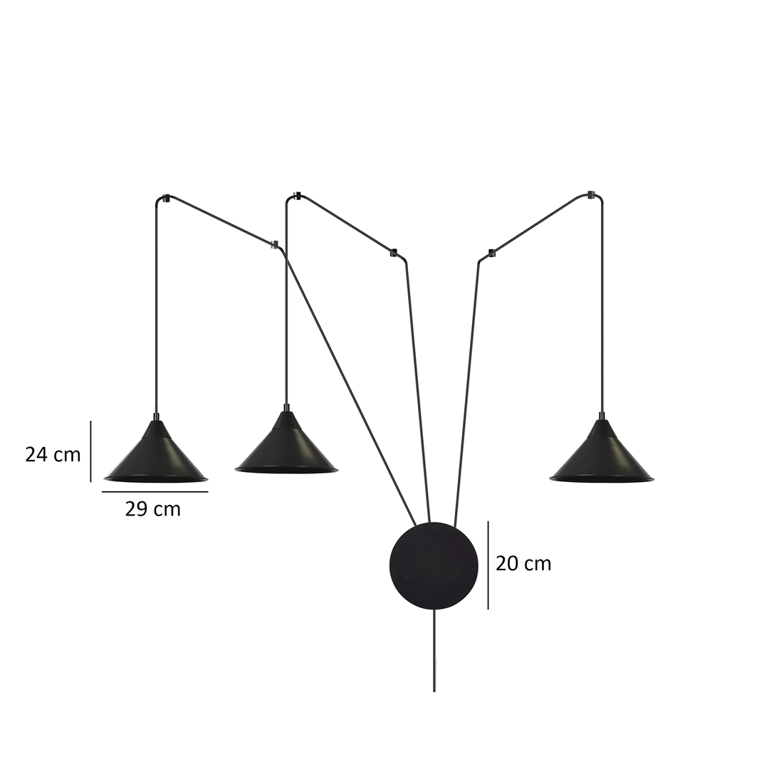 ABRAMO 3 ZWART