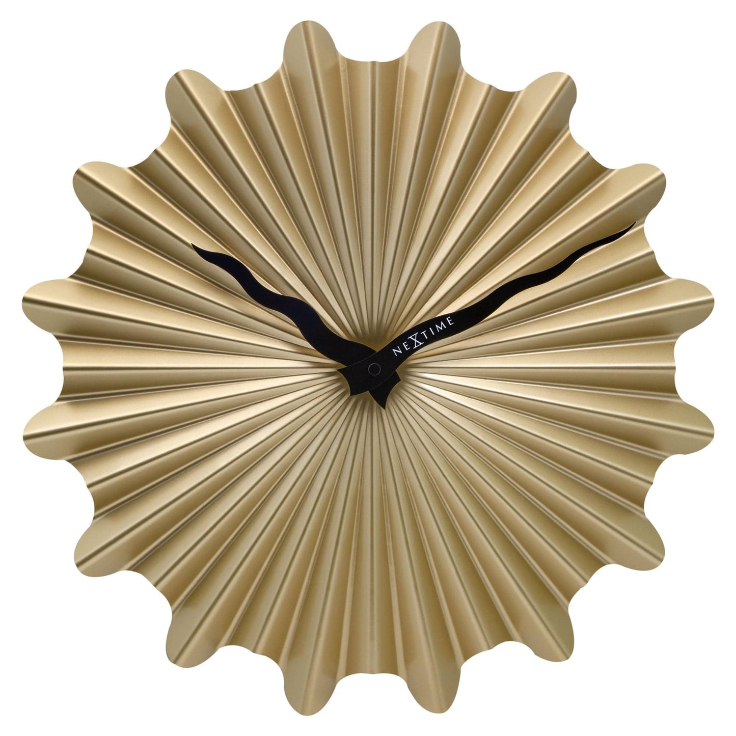 Wandklok 40 cm - Geruisloos - Metaal - "Sunny"