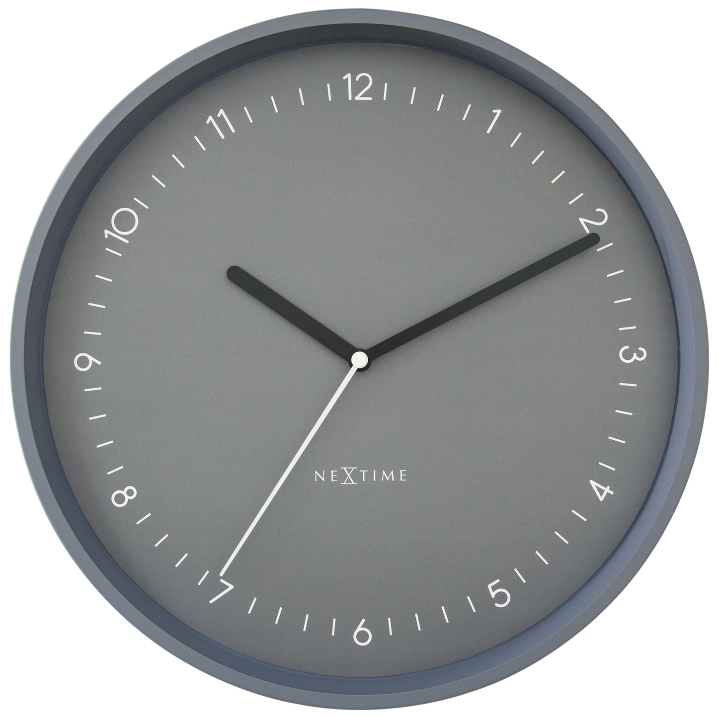 Wandklok 30 cm - Stil - Aluminium - "Berlijn"