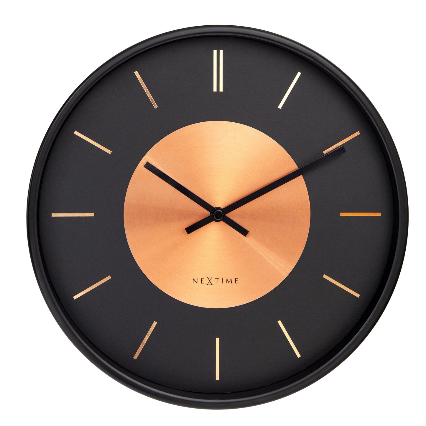 Wandklok 25 cm-stil-metaal-NeXtime 'Retro II'