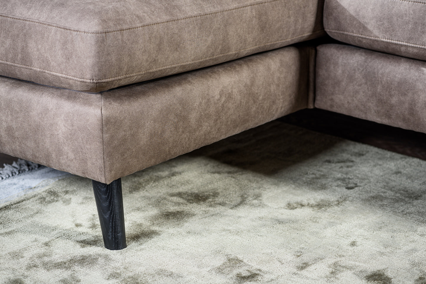 3-zitsbank CL L+R, stof Savannah S520 taupe