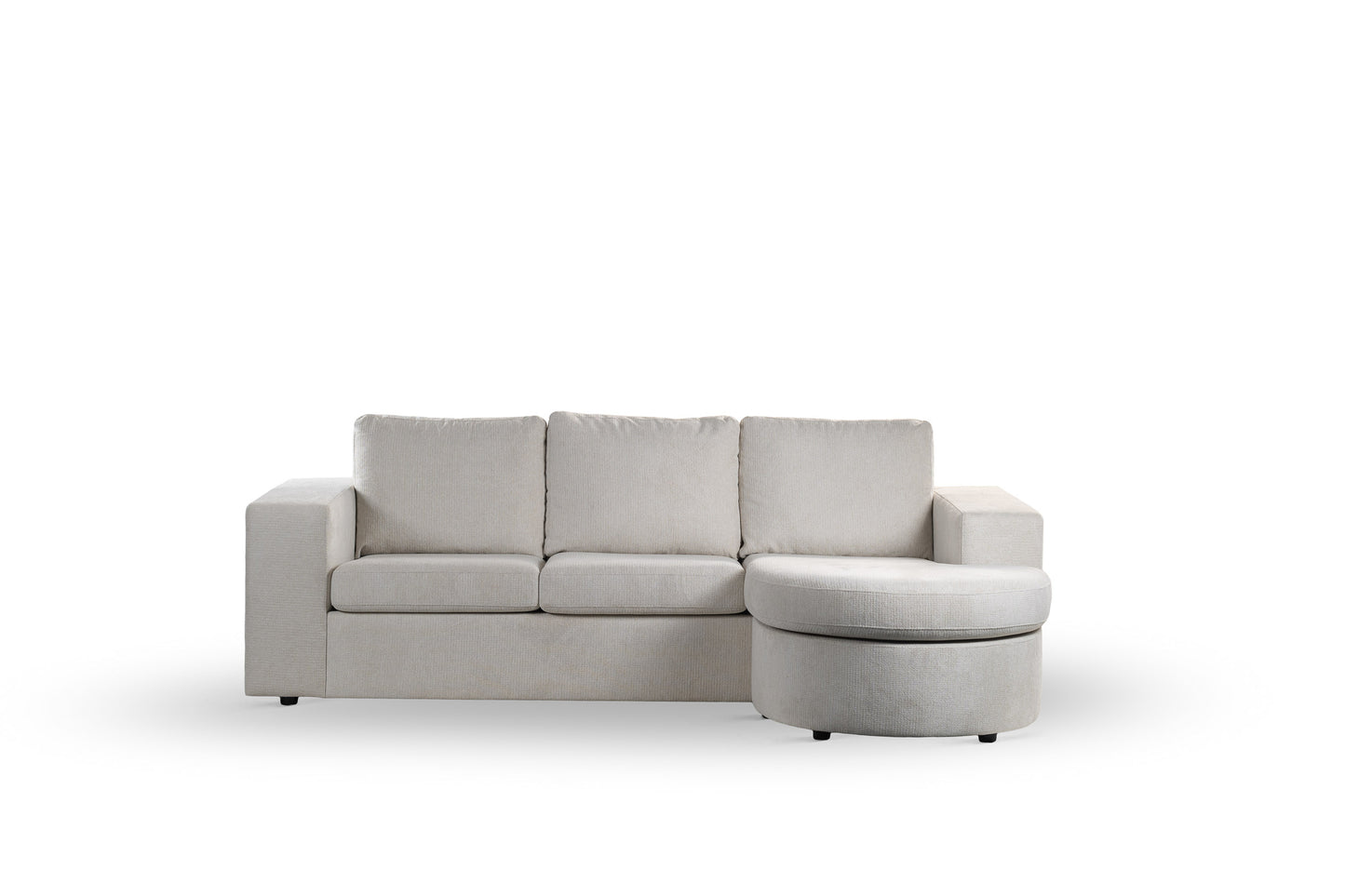 3-zitsbank CL L+R, stof Lord 22, E460 beige