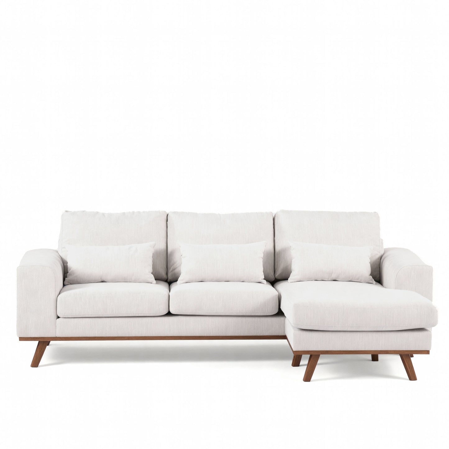 Japandi, 3-zitsbank CL L+R, stof Grande 03, G460 beige