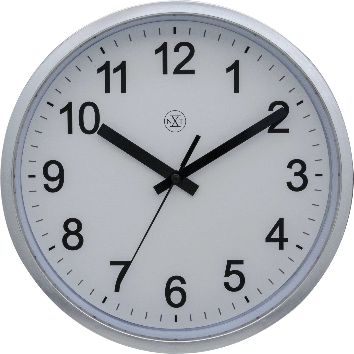 Wandklok - 25,5 cm - Plastic - 'Robuust'