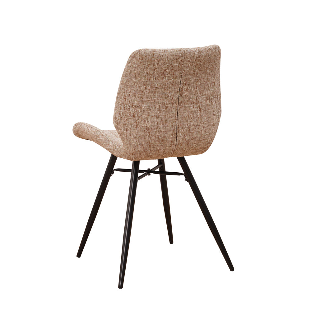 Stoel Barron beige chenille