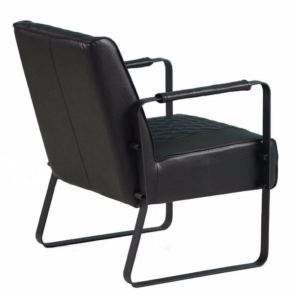 Fauteuil Stevie zwart