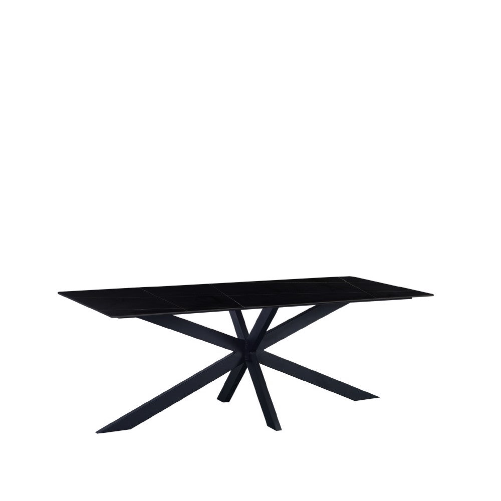 Eettafel Floris 210x100 zwart