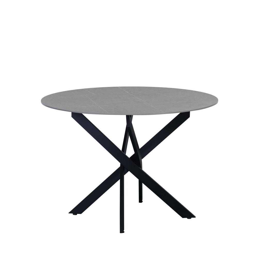 Eettafel Dean 110 cm grijs