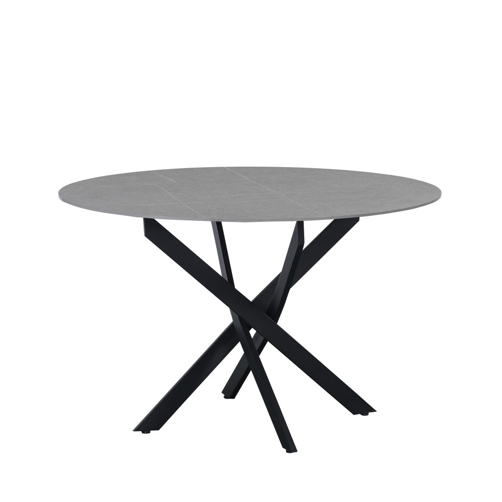Eettafel Dean 130 cm grijs