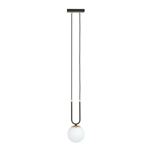GLAM 1 ZWART/OPAAL
