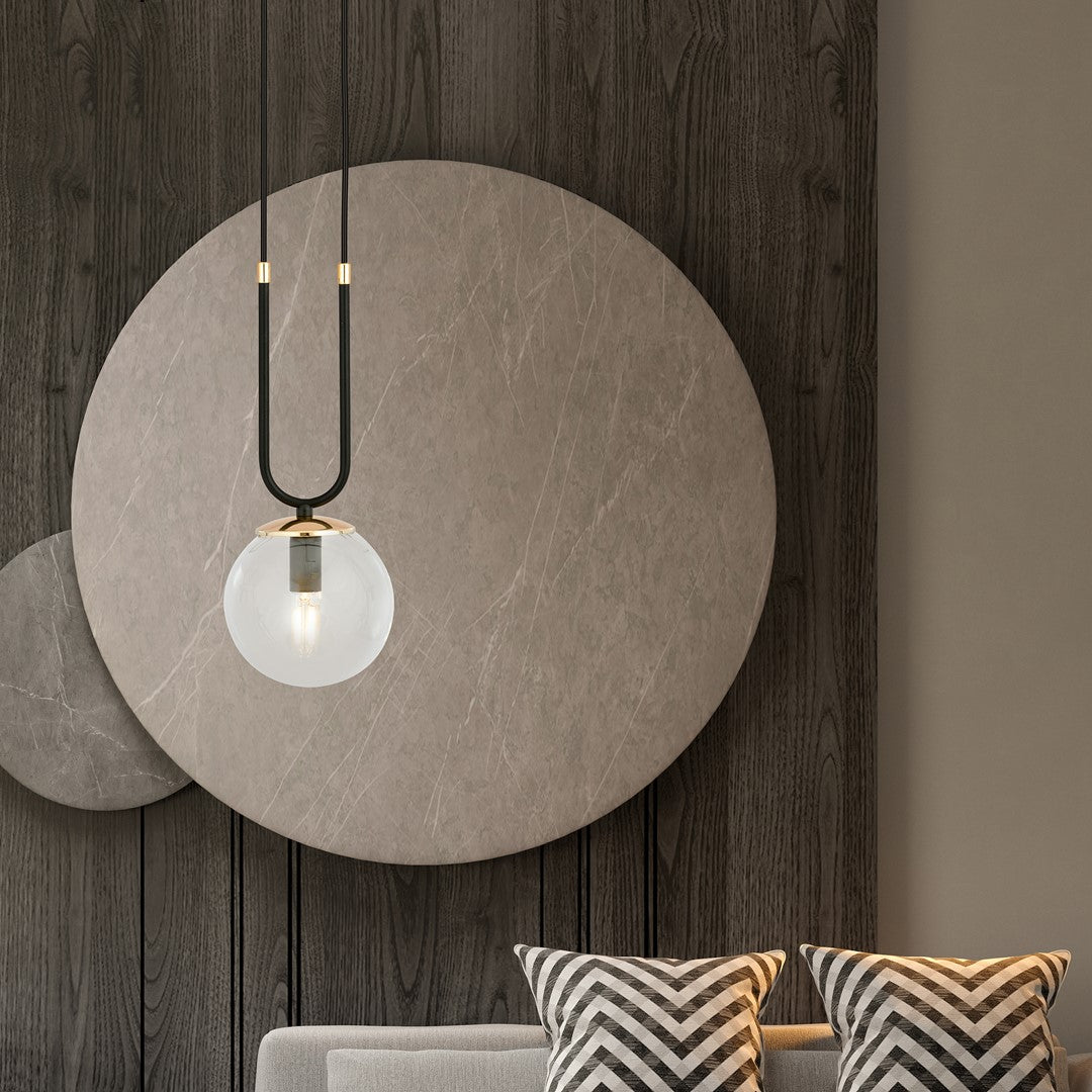 GLAM 1 ZWART/TRANSPARANT