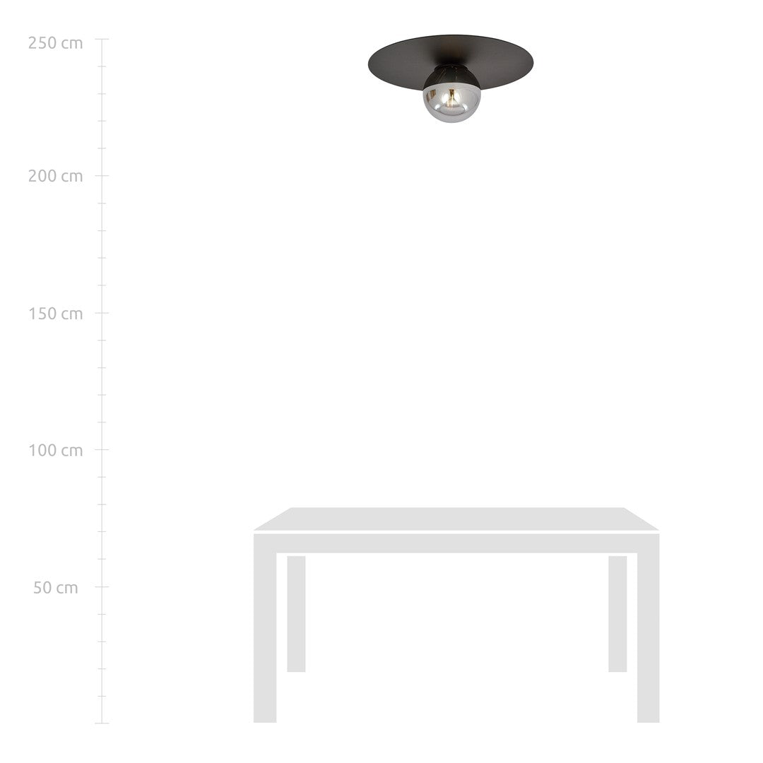 SOLAR 1 ZWART/GRAFIET