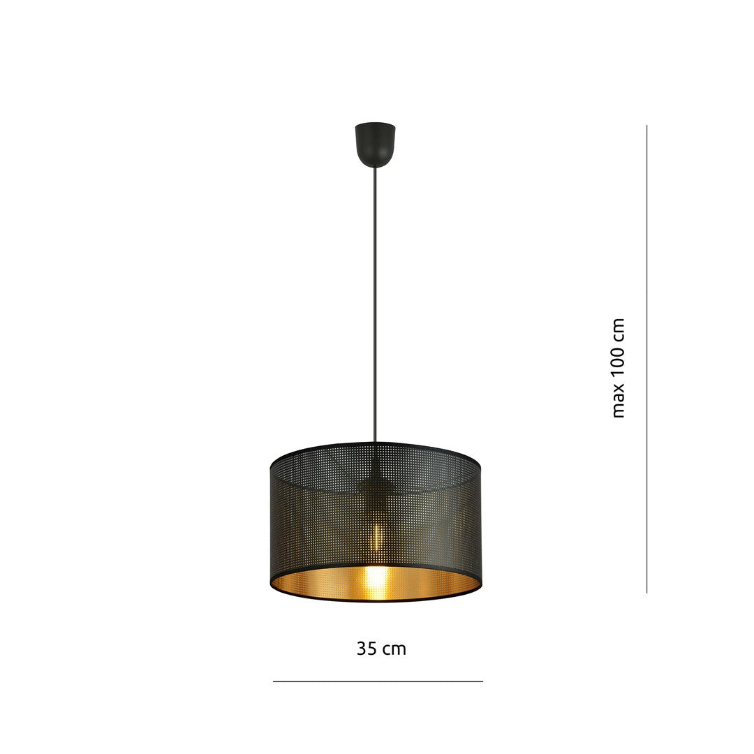 ASTON 1 ZWART/GOUD