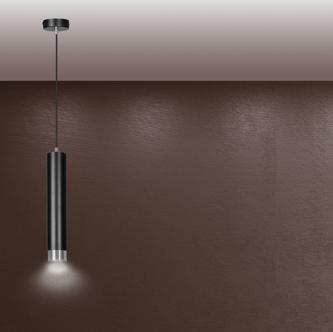 KIBO 1 ZWART/CHROOM