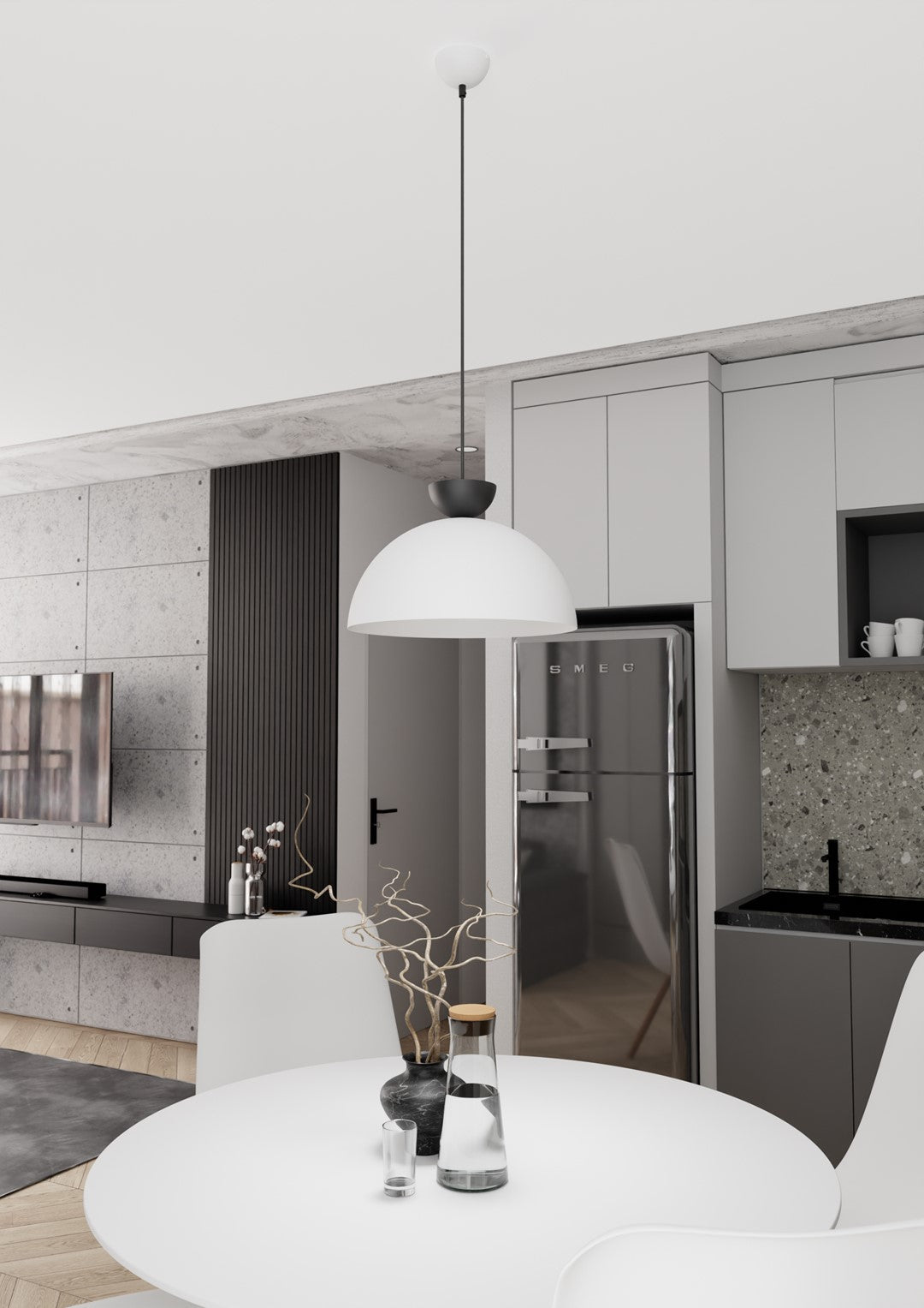 LUNARO 1L BL WIT/ZWART