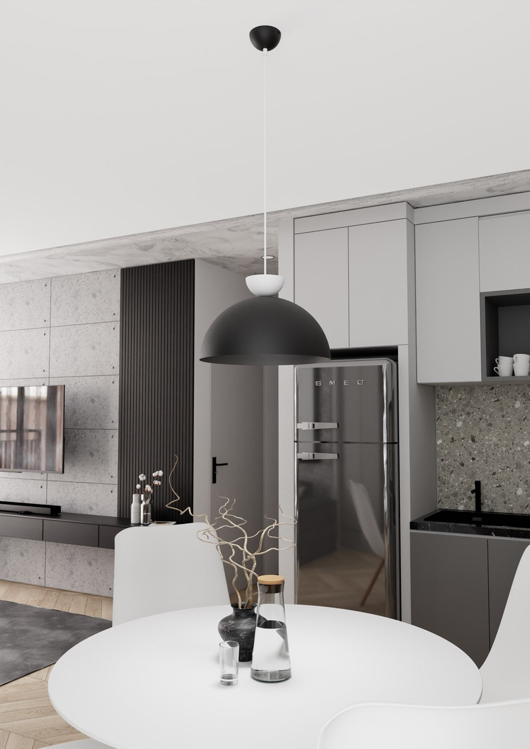 LUNARO 1L BL ZWART/WIT