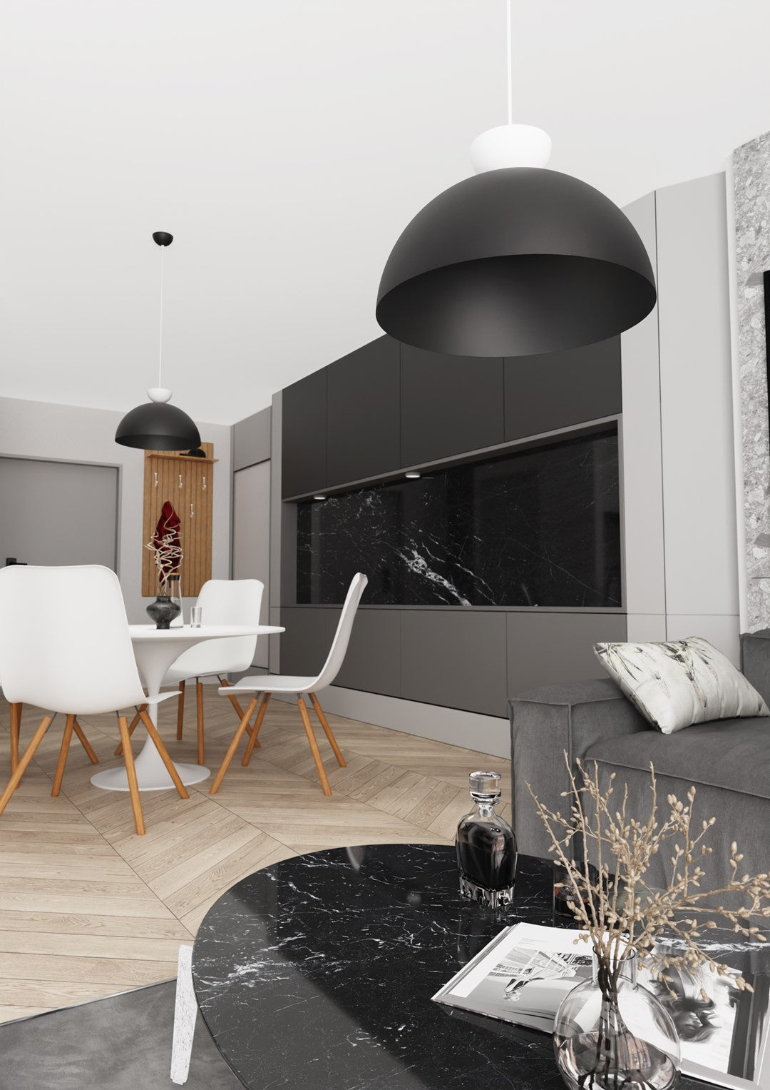 LUNARO 1L BL ZWART/WIT
