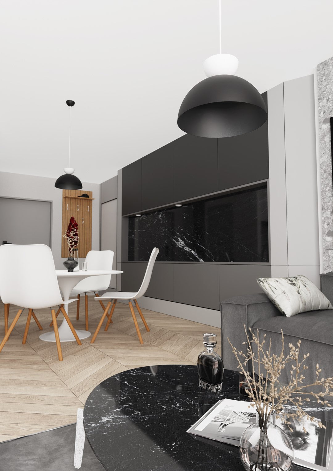LUNARO 1S BL ZWART/WIT