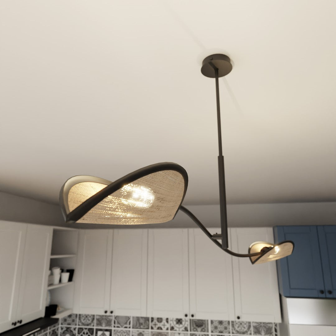 LOTUS 2 ZWART/ROTAN