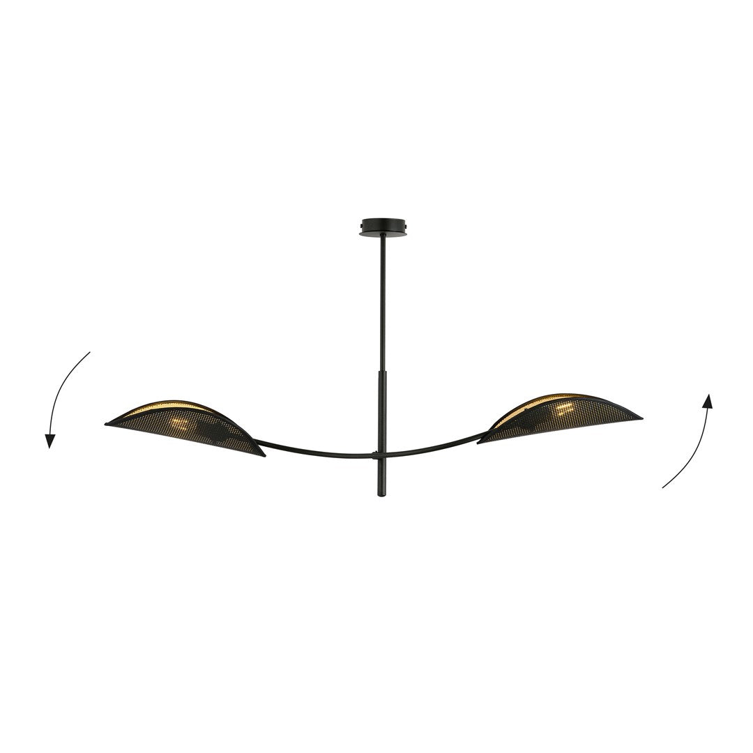 LOTUS 2 ZWART/GOUD