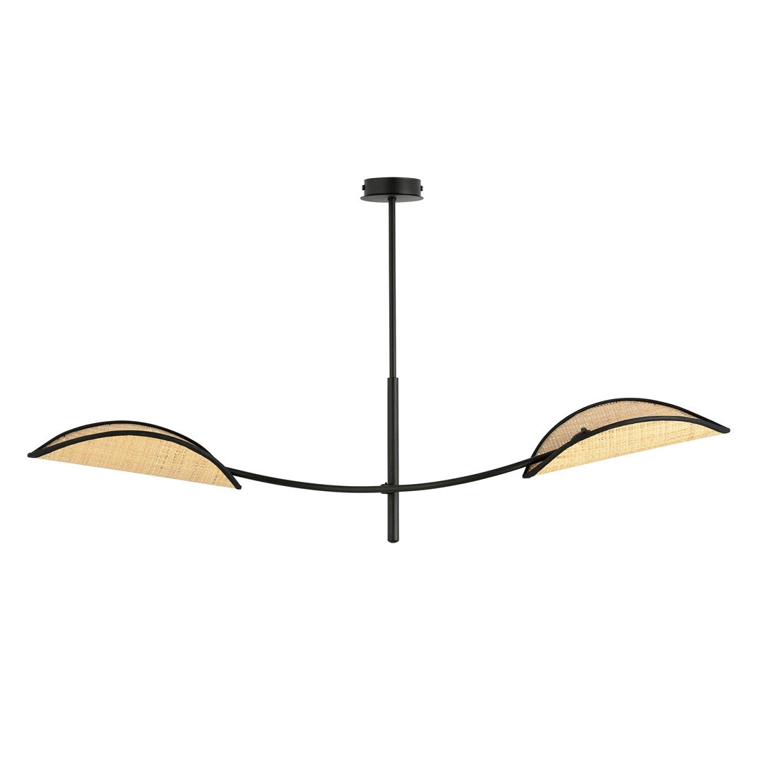LOTUS 2 ZWART/ROTAN