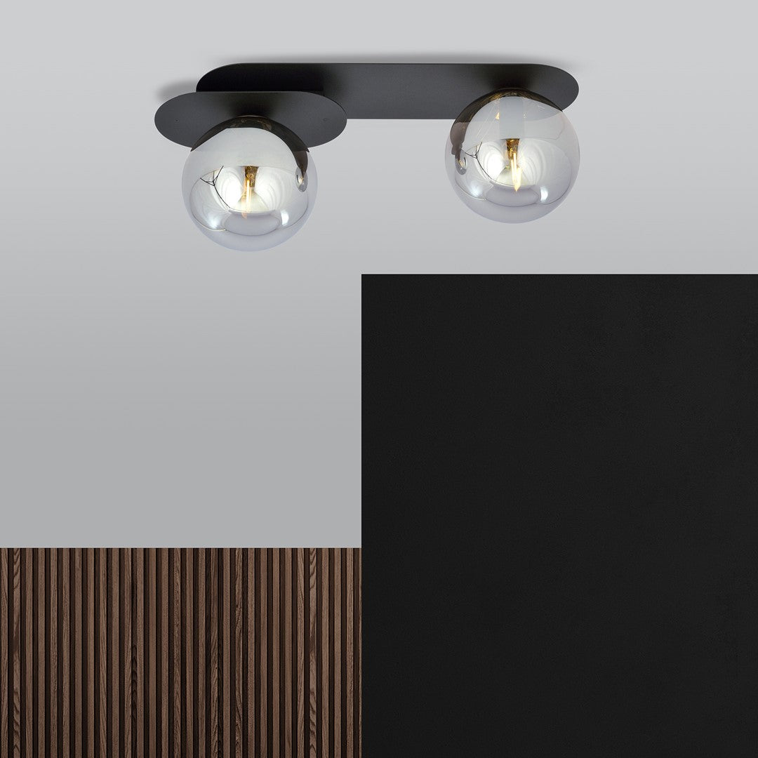 PLAZA 2 ZWART/GRAFIET
