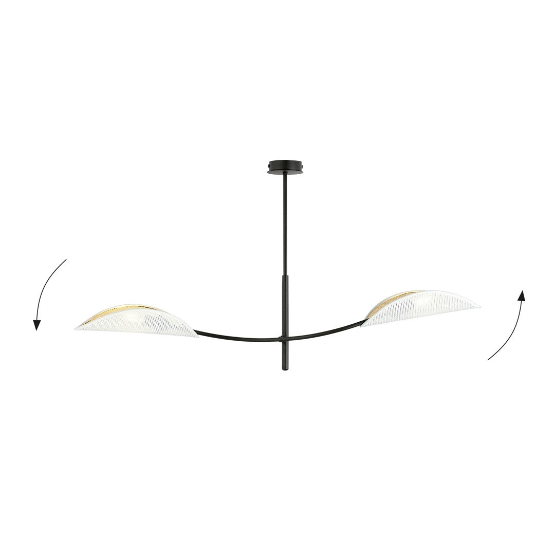 LOTUS 2 WIT/GOUD