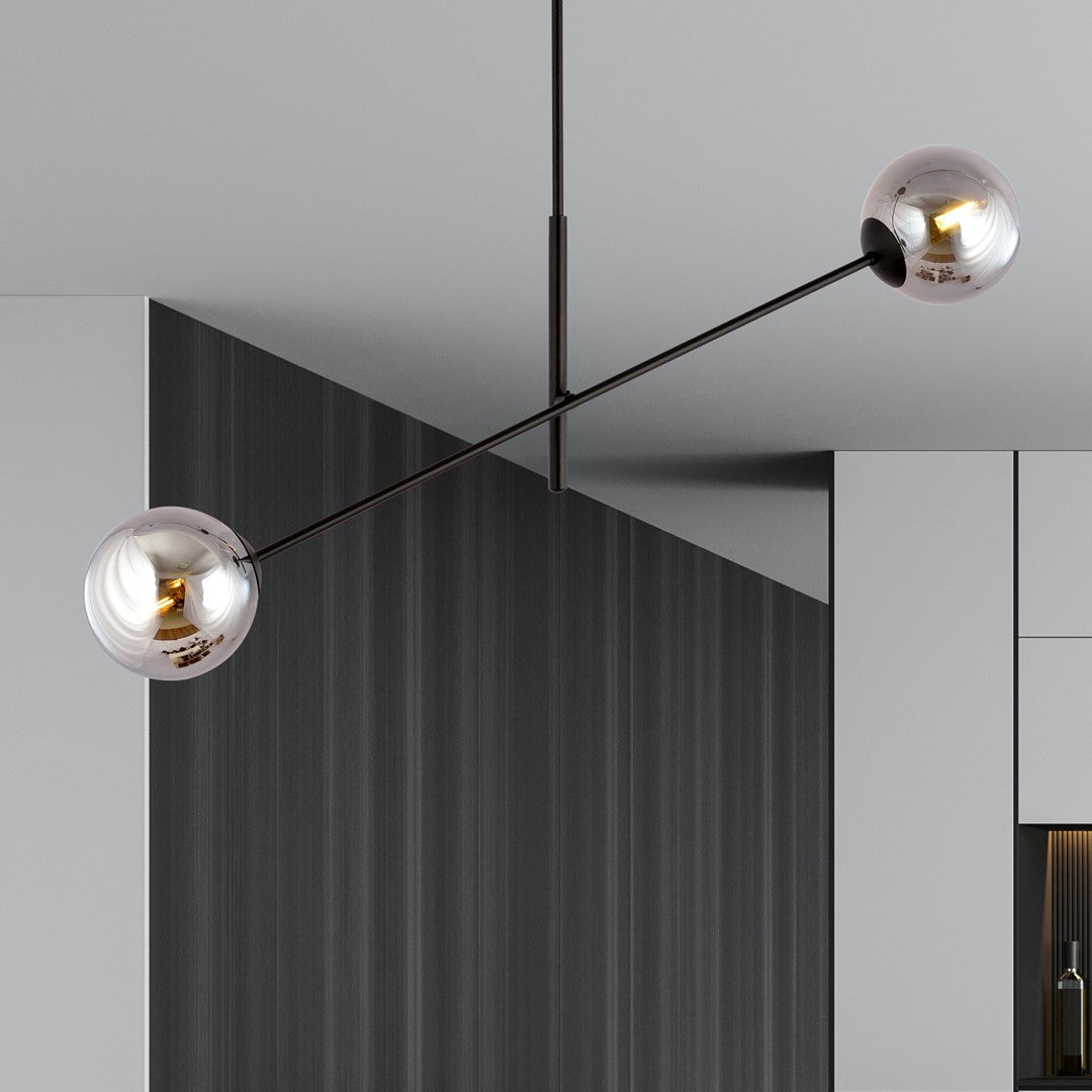 LINEAR 2 ZWART/GRAFIET