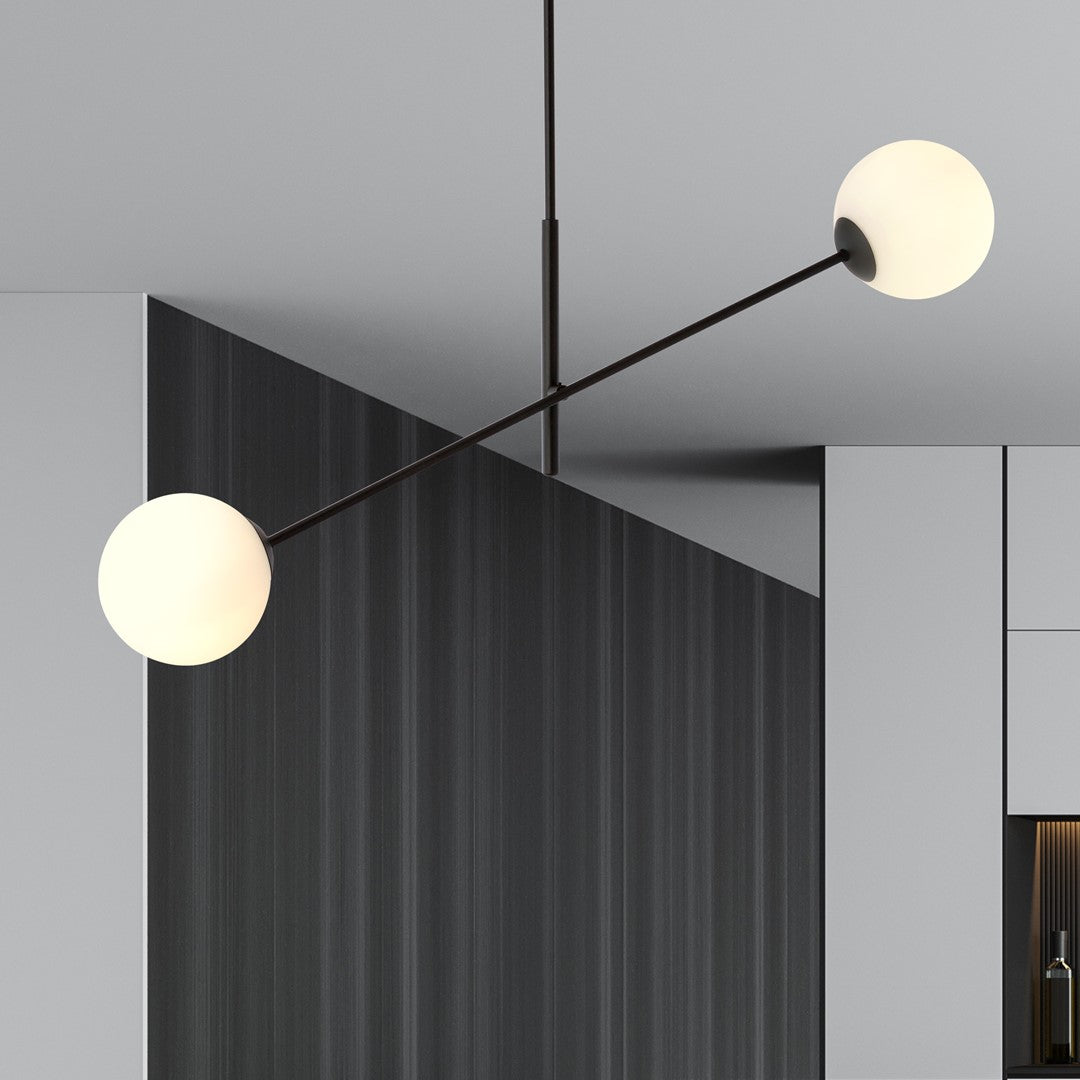 LINEAIR 2 ZWART/OPAAL