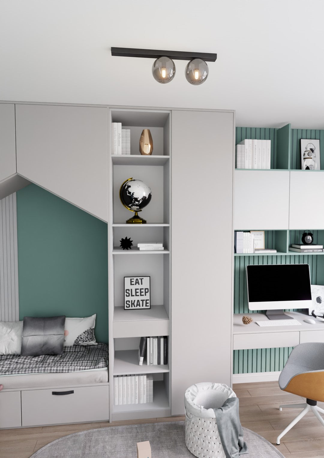 FIT 2 ZWART/GRAFIET