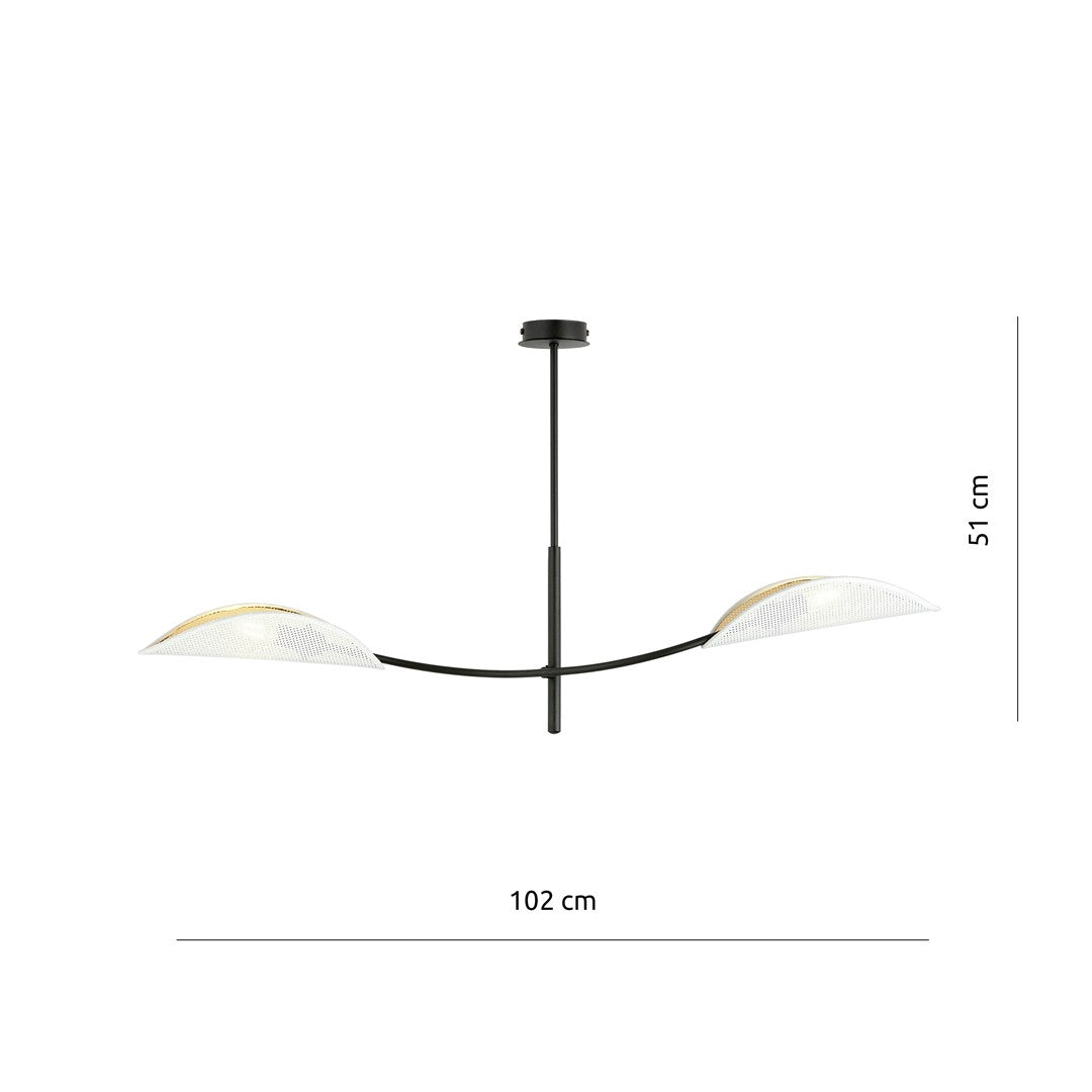 LOTUS 2 WIT/GOUD
