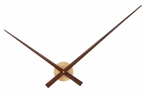 Grote wandklok 85 cm - aluminium - NeXtime 'Hands'