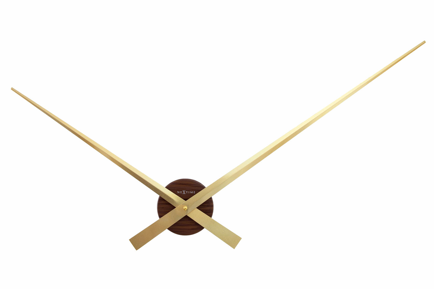 Grote wandklok 85 cm - aluminium - NeXtime 'Hands'
