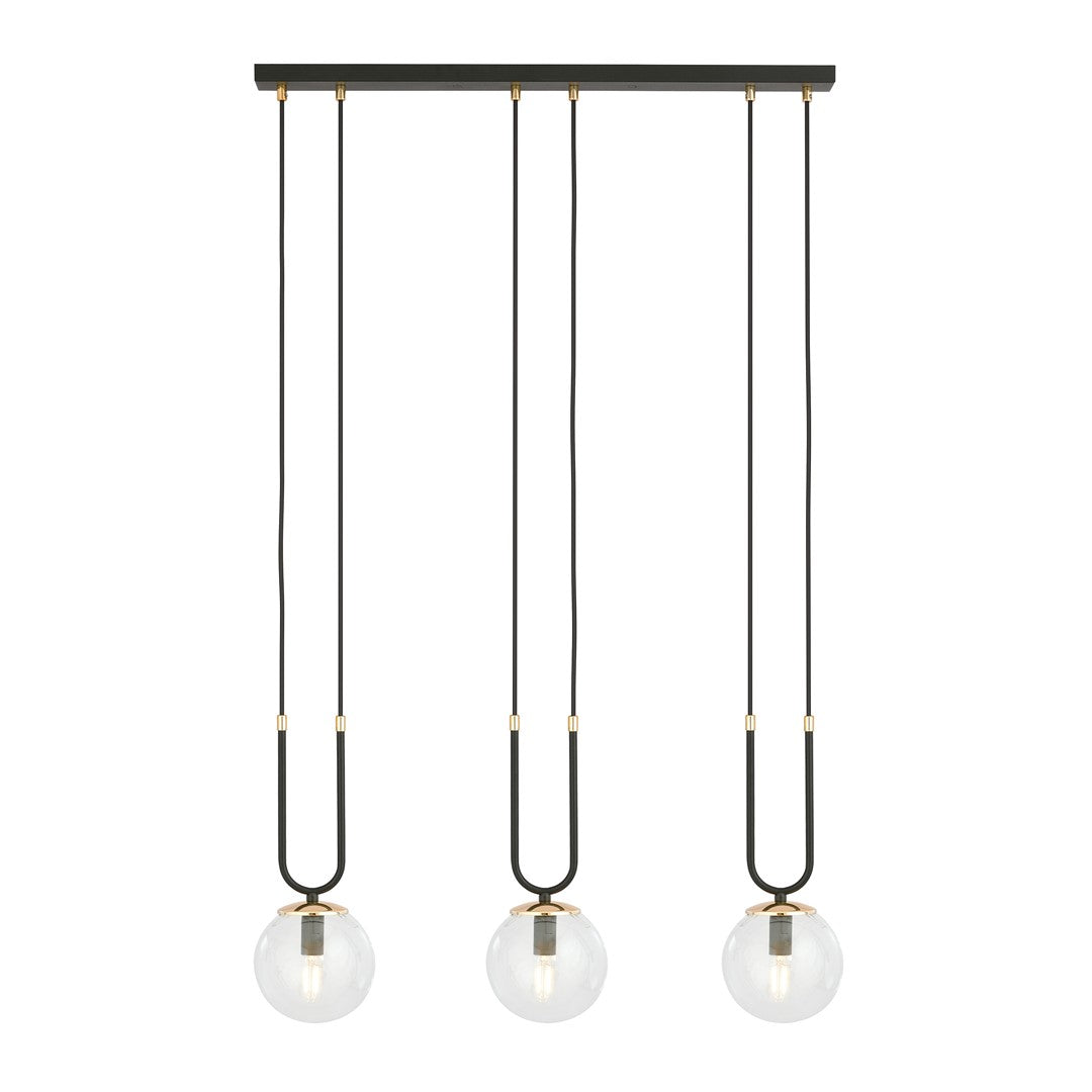 GLAM 3 ZWART/TRANSPARANT
