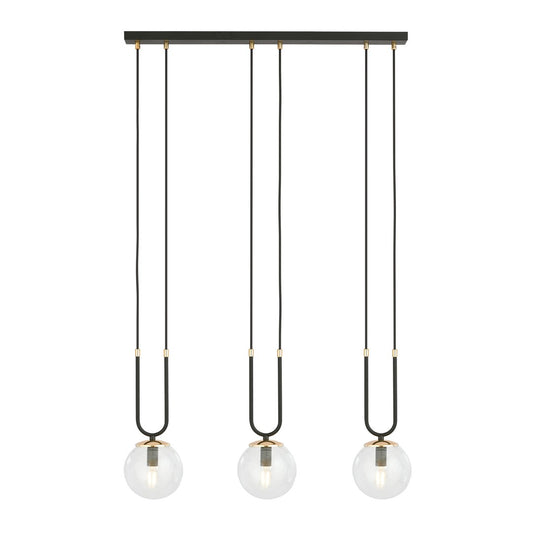 GLAM 3 ZWART/TRANSPARANT