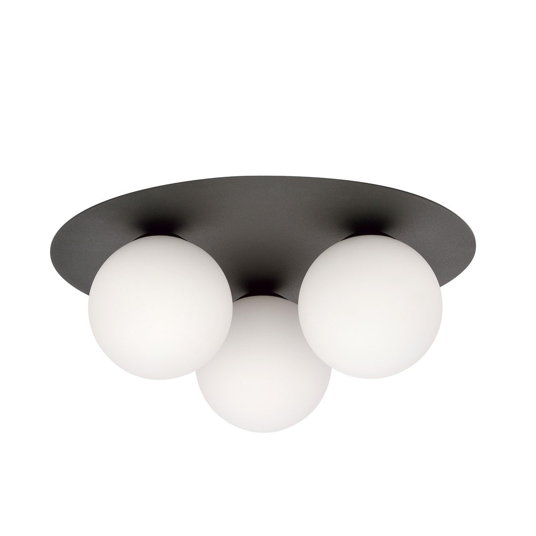 SOLAR 3 ZWART/OPAAL