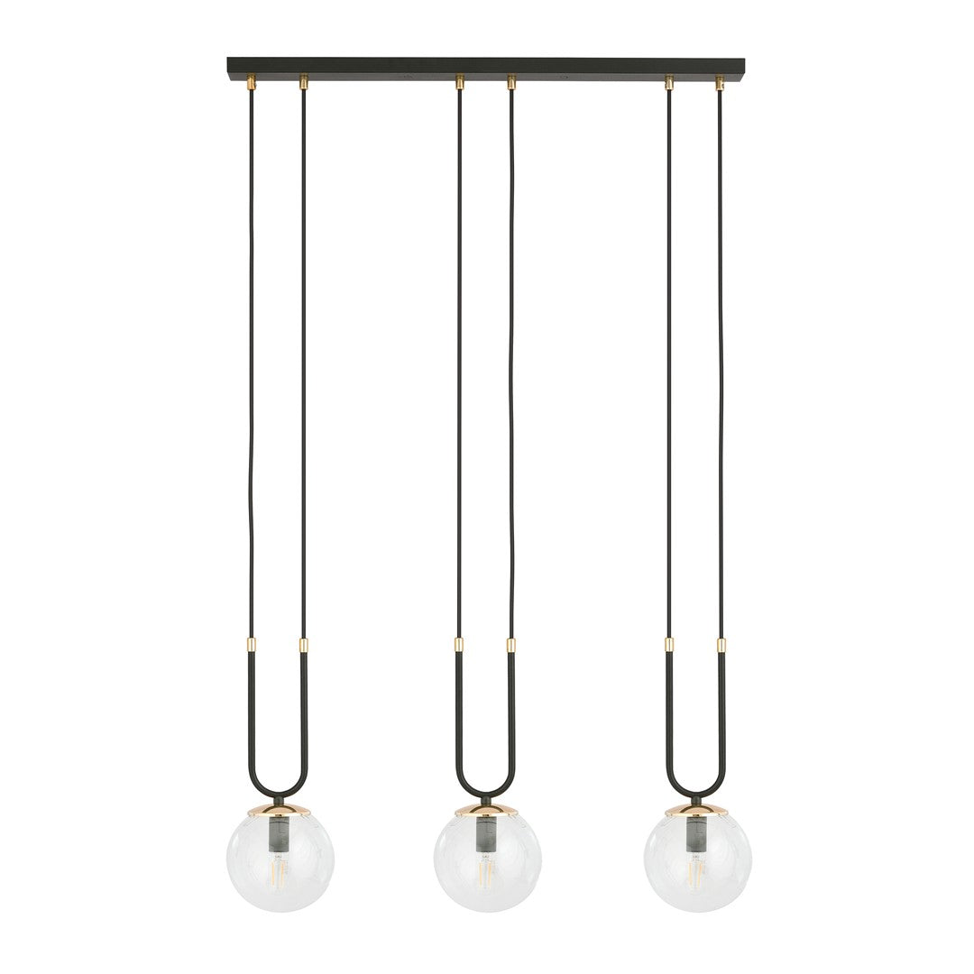 GLAM 3 ZWART/TRANSPARANT