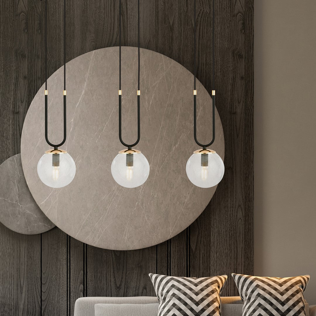 GLAM 3 ZWART/TRANSPARANT