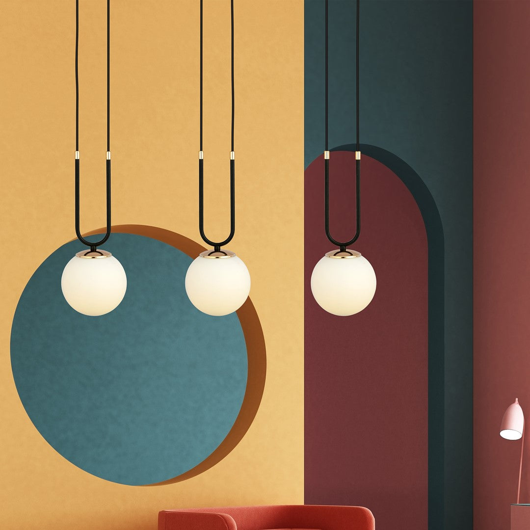 GLAM 3 ZWART/OPAAL
