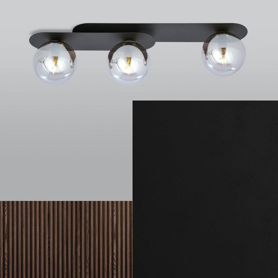 PLAZA 3 ZWART/GRAFIET