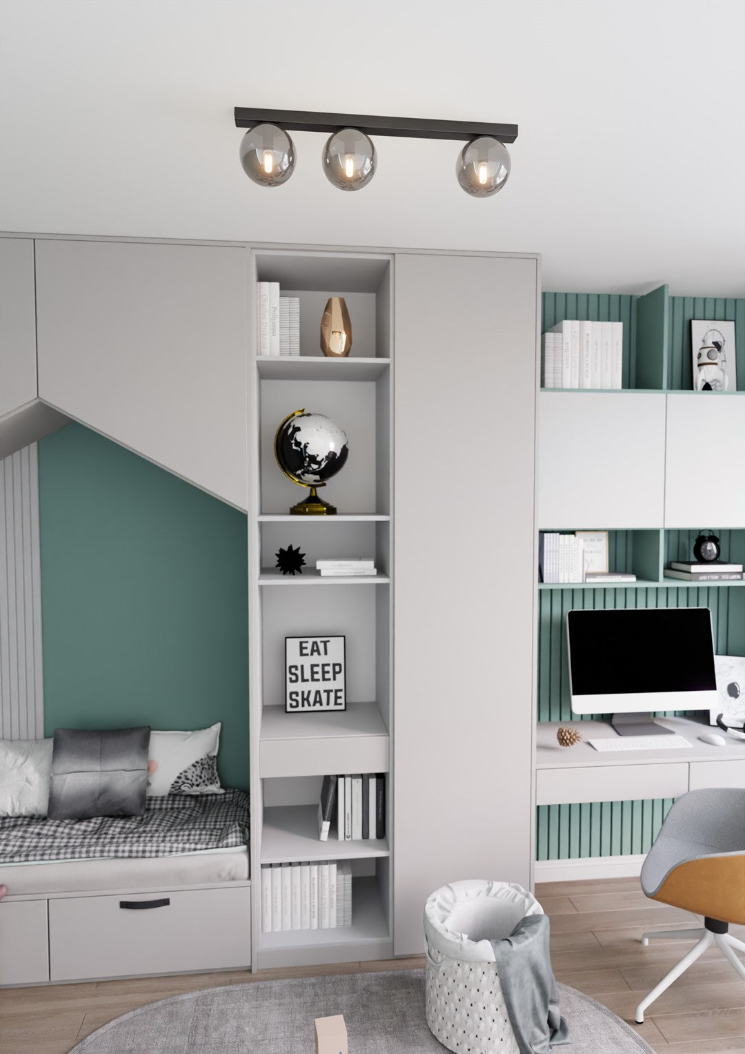 FIT 3 ZWART/GRAFIET