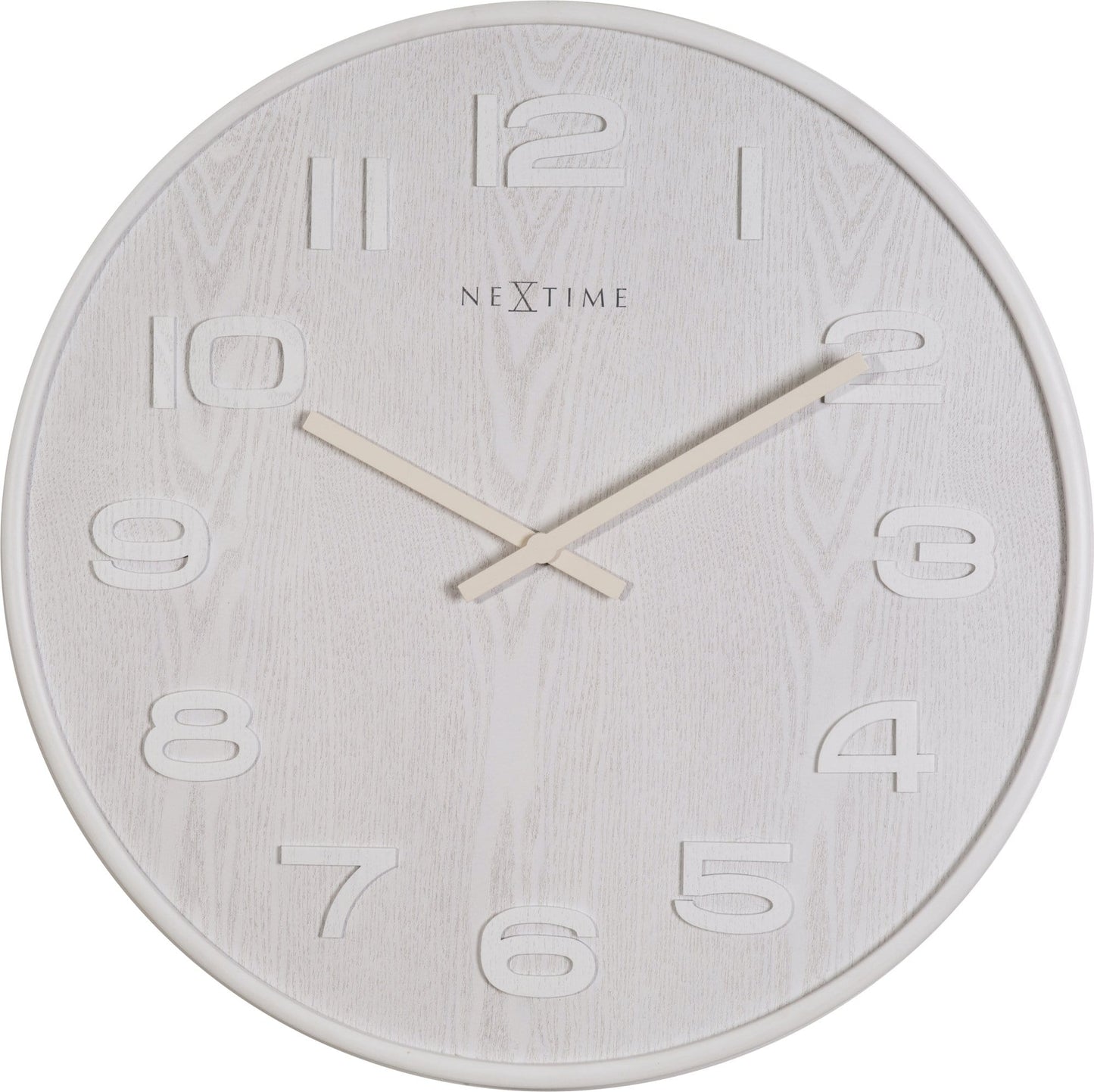 Wandklok - 35 cm - Hout - 'Wood Wood Medium'