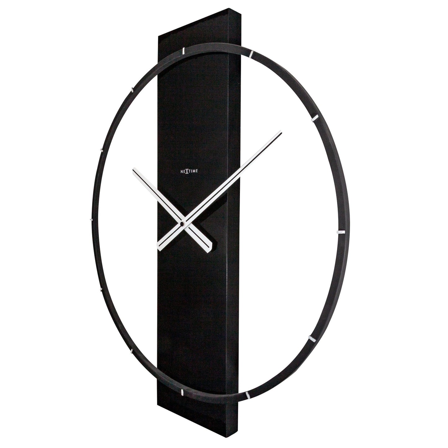 Wandklok - 50,8 x 58,2 x 4,3 cm - Hout/Staal