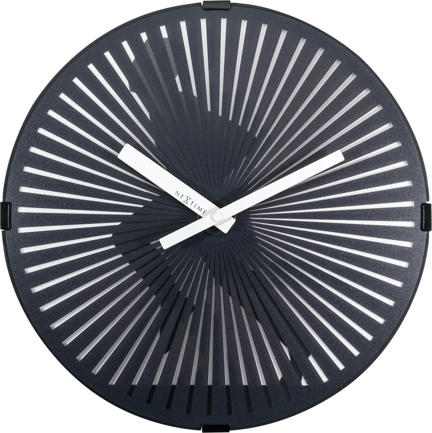 Wandklok - 30 cm - kunststof - bewegende klok - 'Rennende man'