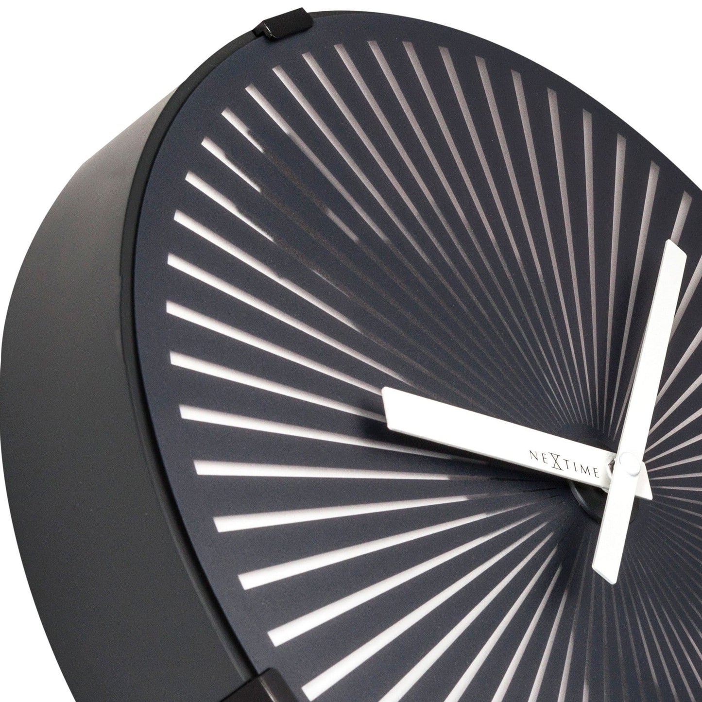 Wandklok - 30 cm - kunststof - bewegende klok - 'Rennende man'