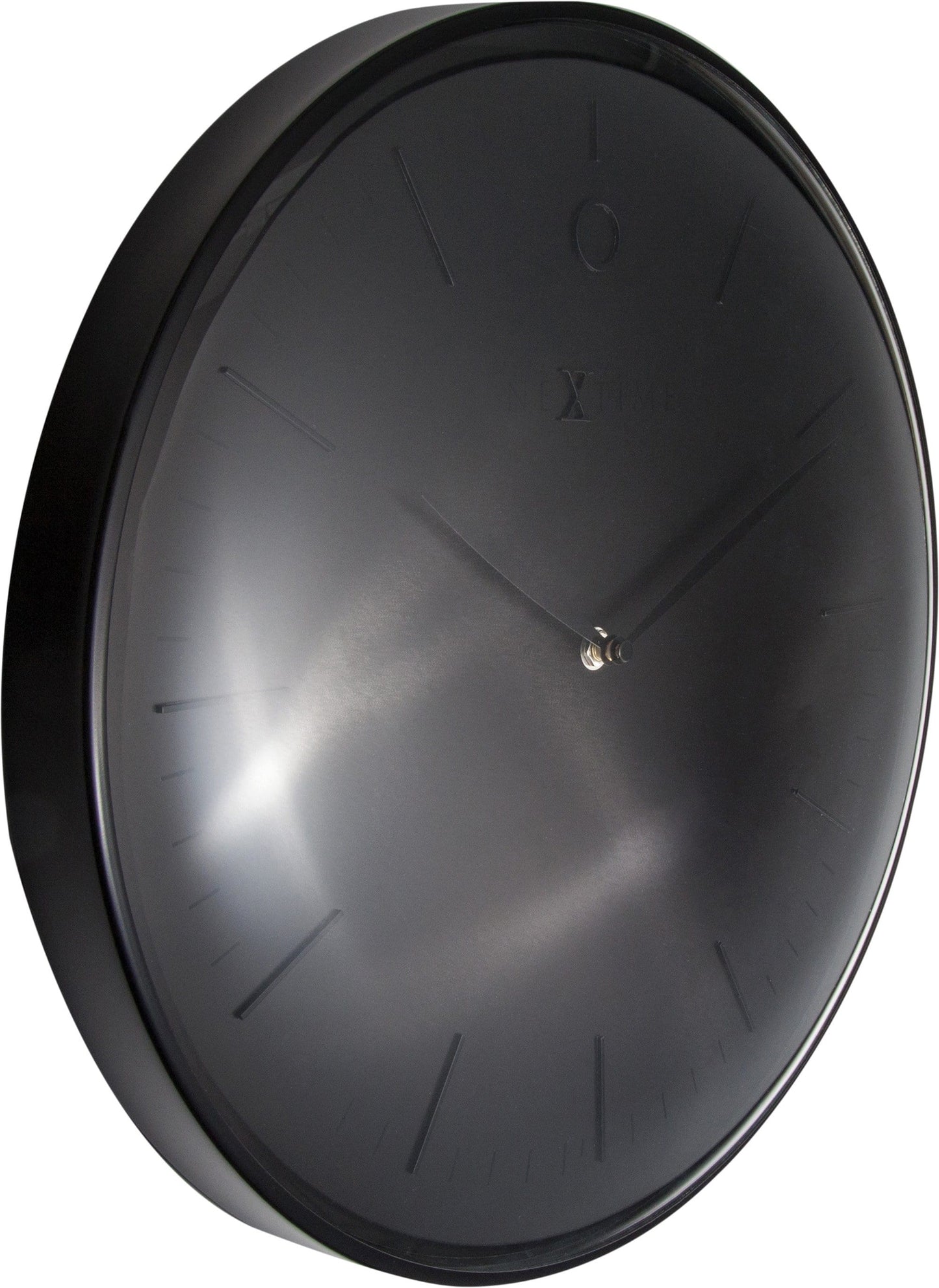Wandklok - 40 cm - Metaal - Koepelvormig glas - 'Glamour'