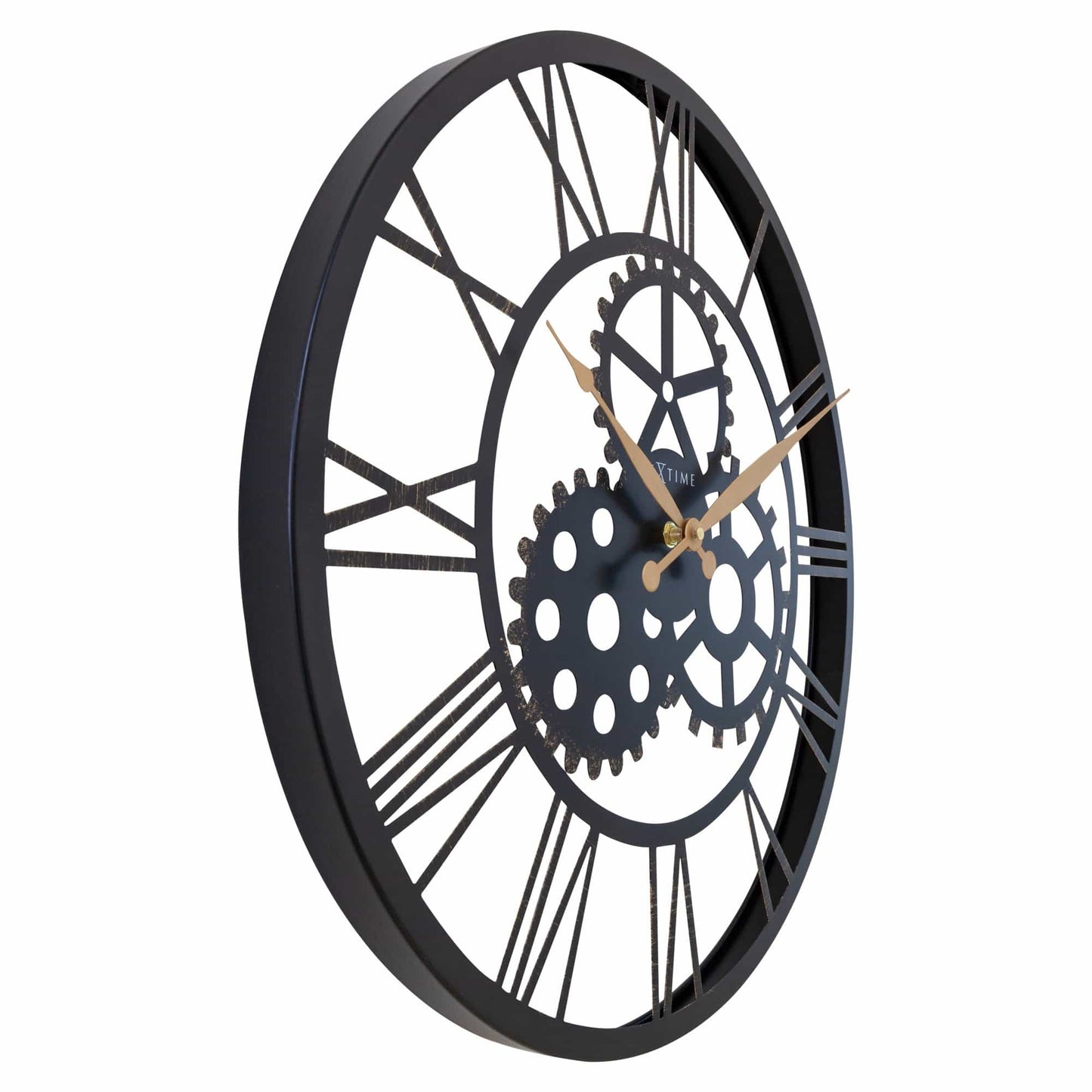 Romeinse Wandklok - 50 cm - Stil - Groot - Metaal - "Birmingham"