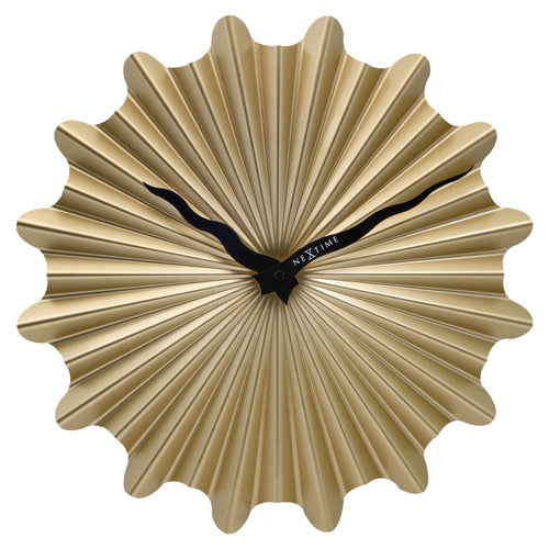 Wandklok 40 cm - Geruisloos - Metaal - "Sunny"