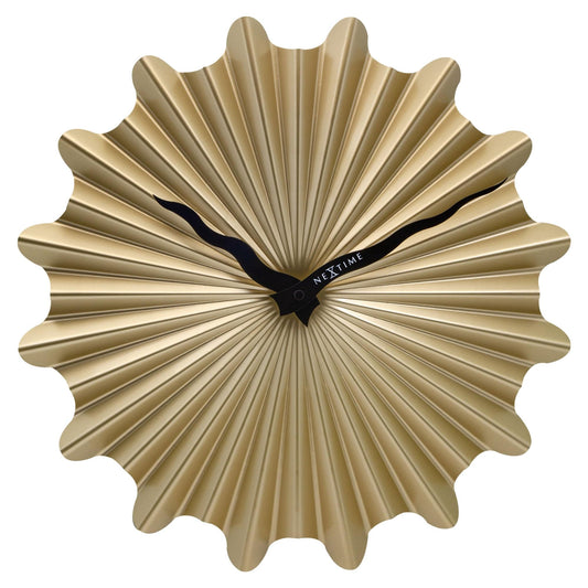 Wandklok 40 cm - Geruisloos - Metaal - "Sunny"