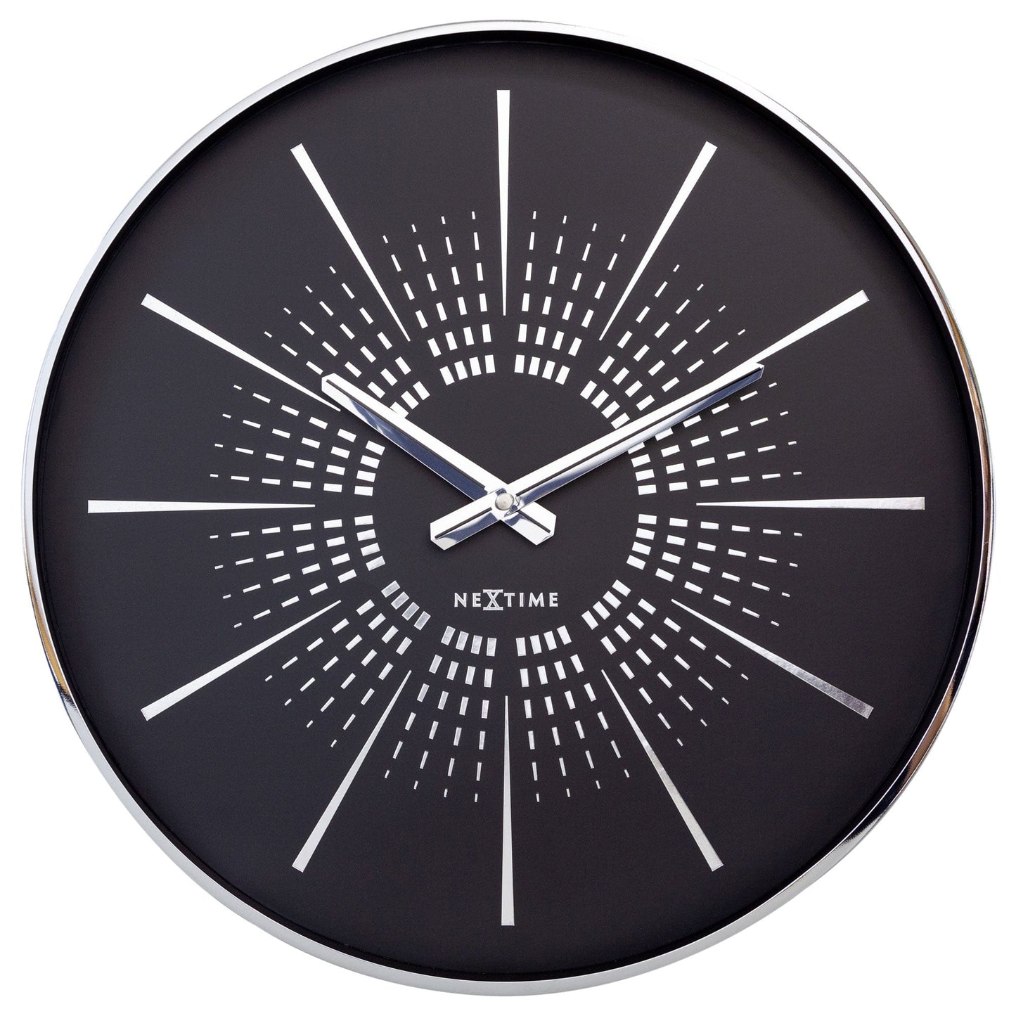 Wandklok 40 cm - Stil - Metaal - "Excentric"